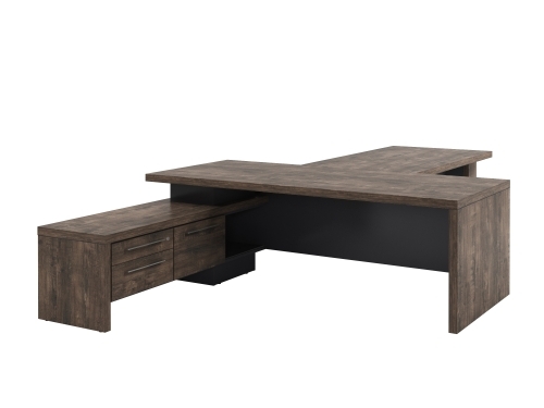 Стол руководителя с опорной тумбой Т-922.0000Л с брифингом фото 2 Стол руководителя с опорной тумбой Т-922.0000Л с брифингом фото 2