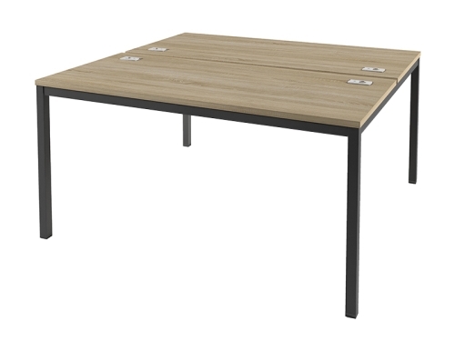 Стол-тандем на 2 рабочих места на металлокаркасе Lite IL-42 Стол-тандем на 2 рабочих места на металлокаркасе Lite IL-42