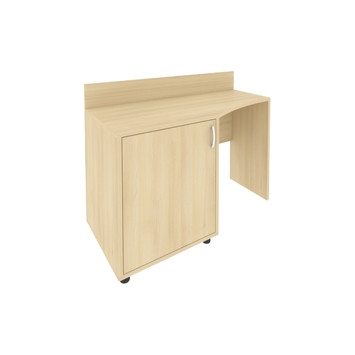 Стол (узкий) с тумбой и бортиком С-СТУ-120 (L) фото 4 Стол (узкий) с тумбой и бортиком С-СТУ-120 (L) фото 4