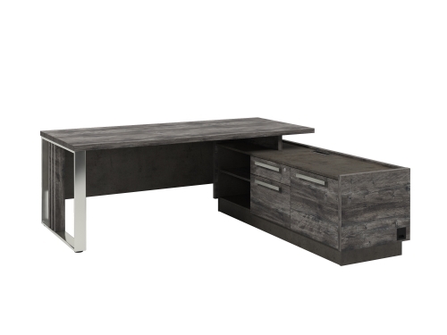 Стол для руководителя с опорной тумбой Z-420пр.1000 (R) с блоком розеток фото 2 Стол для руководителя с опорной тумбой Z-420пр.1000 (R) с блоком розеток фото 2