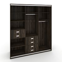 Корпус 3-х секционного шкафа высокого L=2069мм Maris SH.K3-4.1 K6