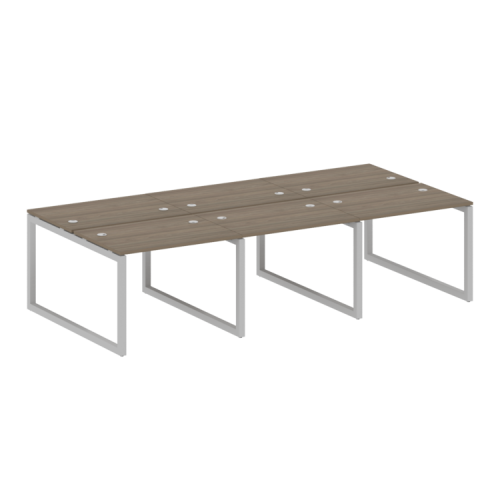 Бенч-система на 6 рабочих мест на О-обр. м/к Metal System Quattro 50БО.СМ-6.1 Бенч-система на 6 рабочих мест на О-обр. м/к Metal System Quattro 50БО.СМ-6.1