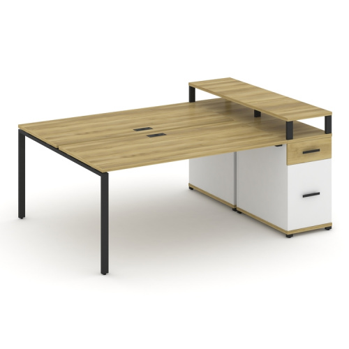 Бенч-система с 1 опорной тумбой Concept CN.DRS-416 фото 6 Бенч-система с 1 опорной тумбой Concept CN.DRS-416 фото 6