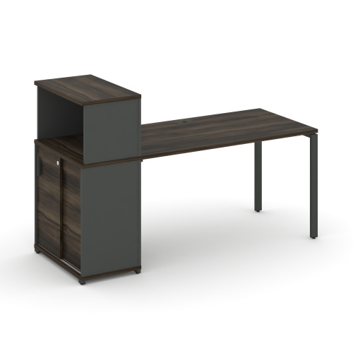 Стол офисный с опорным шкафом-купе Concept CN.SP-238 Стол офисный с опорным шкафом-купе Concept CN.SP-238