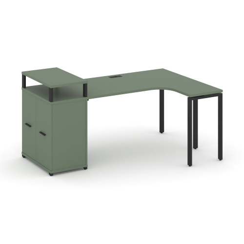 Стол эргономичный с опорным распашным шкафом Concept CN.SA-211(R) Стол эргономичный с опорным распашным шкафом Concept CN.SA-211(R)