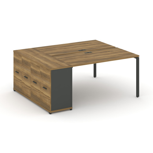 Бенч-система с опорным распашным шкафом Concept CN.DRS-217 Бенч-система с опорным распашным шкафом Concept CN.DRS-217