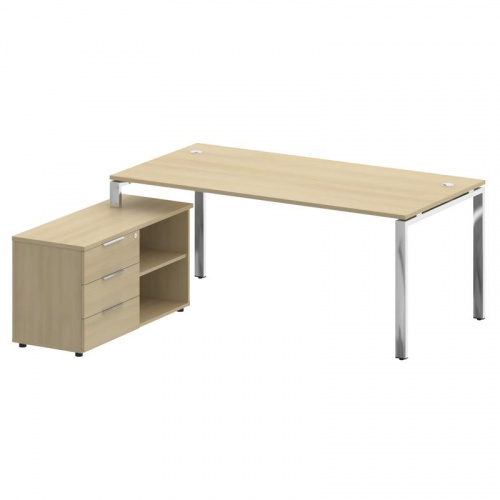 Стол руководителя с тумбой Metal System Direct БГ.СРТ-5.9 (L) фото 4 Стол руководителя с тумбой Metal System Direct БГ.СРТ-5.9 (L) фото 4