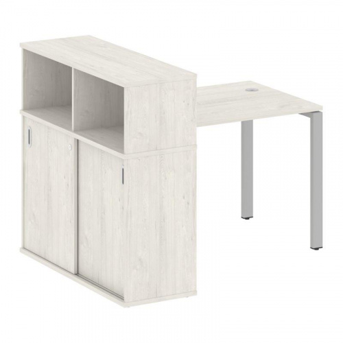 Стол письменный с шкафом-купе на П-обр. м/к Metal System БП.РС-СШК-3.1 фото 7 Стол письменный с шкафом-купе на П-обр. м/к Metal System БП.РС-СШК-3.1 фото 7