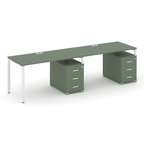 Бенч-система на 2 места с 2 опорными тумбами Concept CN.ORS-312 Бенч-система на 2 места с 2 опорными тумбами Concept CN.ORS-312