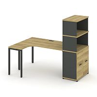 Стол эргономичный с опорным распашным шкафом Concept CN.SA-216(L)
