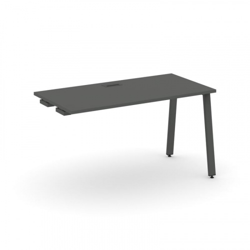 Style Project Стол-приставка к опор. элем. SN-6A.OPRS-014 Дуб Табак/Металл Белый 1580*700*750 фото 17