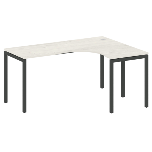 Стол криволинейный правый на П-обр. м/к Metal System Quattro 40БП.СА-4 (R) фото 12 Стол криволинейный правый на П-обр. м/к Metal System Quattro 40БП.СА-4 (R) фото 12