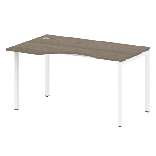 Стол криволинейный левый на П-обр. м/к Metal System Quattro 40БП.СА-2 (L)