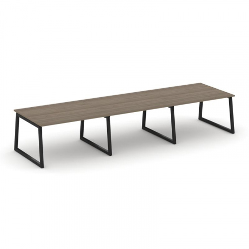 Style Project Стол переговорный SN-5T1.SPRG-054.3 Акация Лорка/Металл Антрацит 4740*1180*750 фото 9