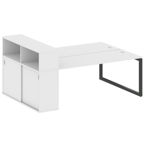 Бенч-система с шкафом-купе на О-обр. м/к Metal System Quattro 50БО.РС-СШК-2.5 фото 6 Бенч-система с шкафом-купе на О-обр. м/к Metal System Quattro 50БО.РС-СШК-2.5 фото 6