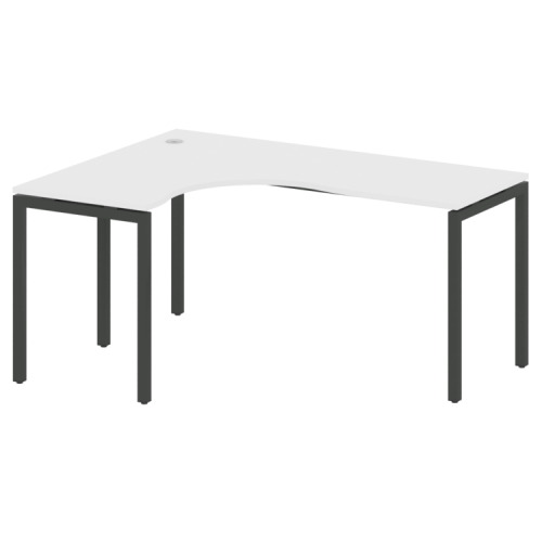 Стол криволинейный левый на П-обр. м/к Metal System Quattro 40БП.СА-4 (L) фото 7 Стол криволинейный левый на П-обр. м/к Metal System Quattro 40БП.СА-4 (L) фото 7