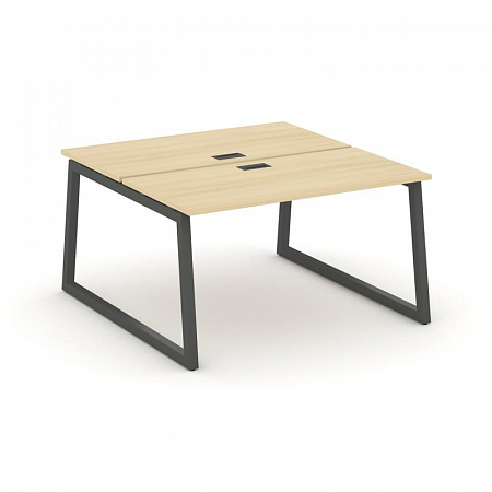 Style Project Рабочая станция 2-х сторон. SN-5T1.DRS-022 Акация Лорка/Металл Антрацит/Заглушка Пласт