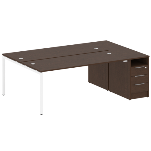 Бенч-система с тумбой на П-обр. м/к Metal System Quattro 40БП.РС-СТП-2.5 фото 5 Бенч-система с тумбой на П-обр. м/к Metal System Quattro 40БП.РС-СТП-2.5 фото 5