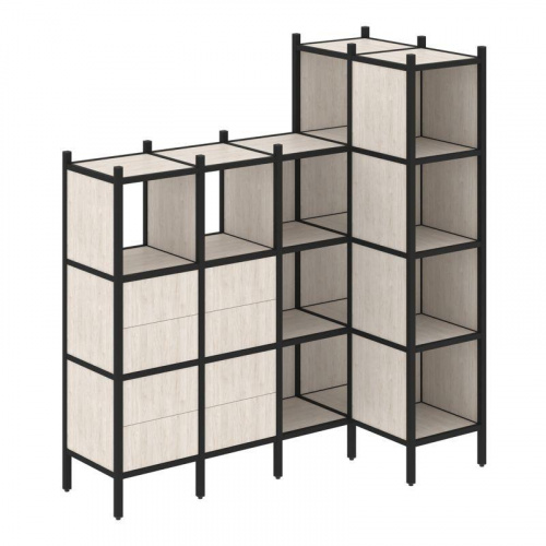 Стеллаж офисный угловой Loft VR.L-47 фото 5 Стеллаж офисный угловой Loft VR.L-47 фото 5