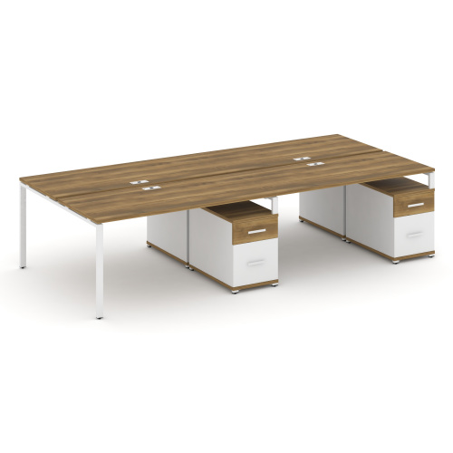 Бенч-система на 4 места с 2 опорными тумбами Concept CN.DRS-324 фото 8 Бенч-система на 4 места с 2 опорными тумбами Concept CN.DRS-324 фото 8