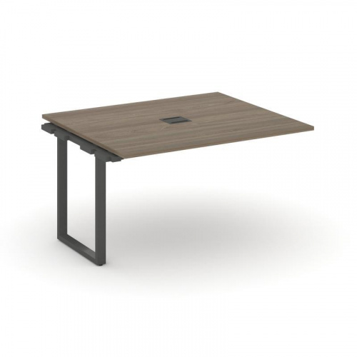 Style Project Проходной наб. элем. перег. стола SN-6O.NSPRG-032 Вяз Благородный/Металл Черный 1180*1 фото 12