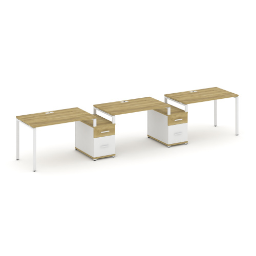 Бенч-система на 3 места с 2 опорными тумбами Concept CN.ORS-330 фото 11 Бенч-система на 3 места с 2 опорными тумбами Concept CN.ORS-330 фото 11