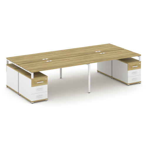 Бенч-система на 4 места с 2 опорными тумбами Concept CN.DRS-328 фото 11 Бенч-система на 4 места с 2 опорными тумбами Concept CN.DRS-328 фото 11