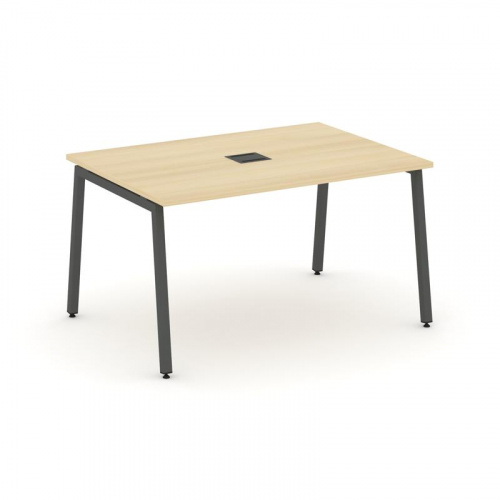 Style Project Стол переговорный SN-4A.SPRG-002 Тиквуд Светлый/Металл Белый 1180*980*750 фото 27