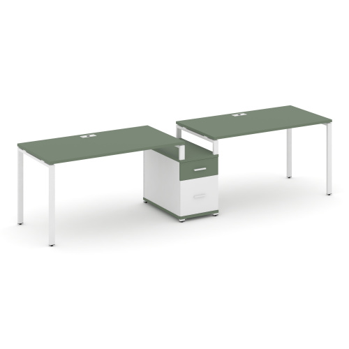 Бенч-система на 2 места с 1 опорной тумбой Concept CN.ORS-306 фото 7 Бенч-система на 2 места с 1 опорной тумбой Concept CN.ORS-306 фото 7