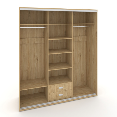 Корпус 3-х секционного шкафа высокого L=2369мм Maris SH.K3-6.1 K1 фото 3