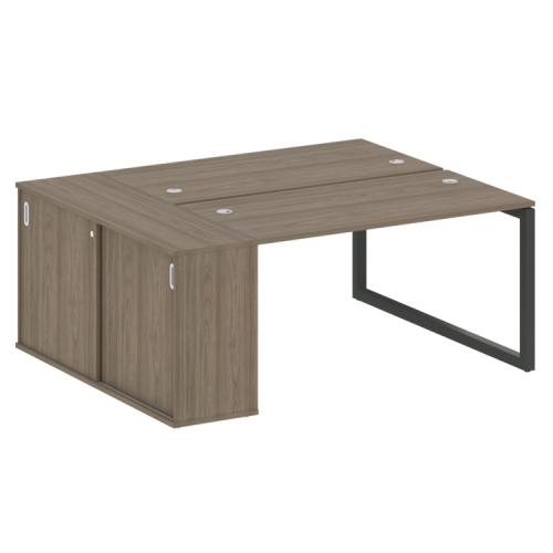 Бенч-система с шкафом-купе на О-обр. м/к Metal System Quattro 50БО.РС-СШК-1.3 Бенч-система с шкафом-купе на О-обр. м/к Metal System Quattro 50БО.РС-СШК-1.3