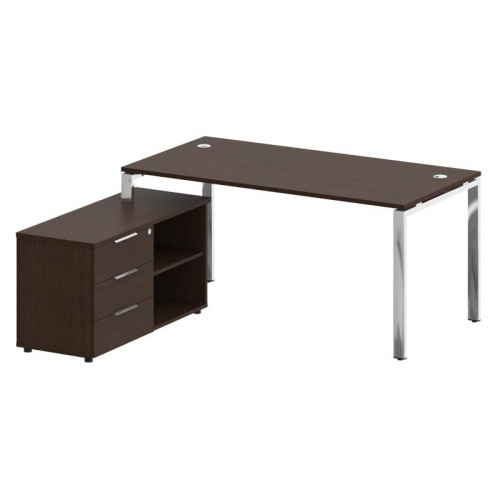 Стол руководителя с тумбой Metal System Direct БГ.СРТ-4.8 (L) фото 2 Стол руководителя с тумбой Metal System Direct БГ.СРТ-4.8 (L) фото 2