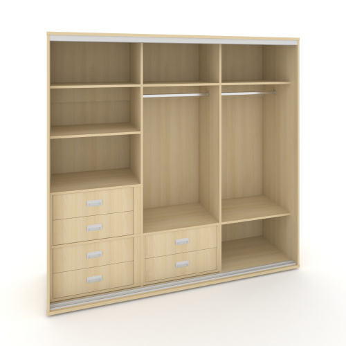 Корпус 3-х секционного шкафа низкого L=1769мм Maris SH.K3-2.2 K7