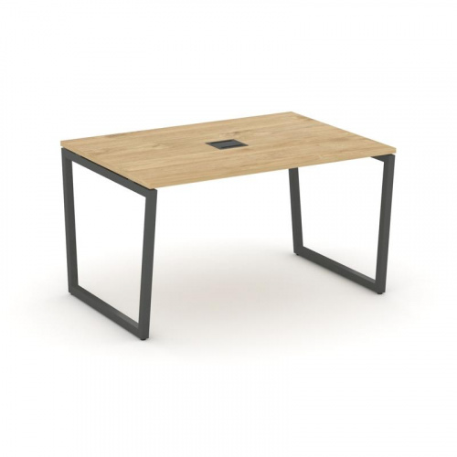 Style Project Стол переговорный SN-4T2.SPRG-003 Акация Лорка/Металл Антрацит/Заглушка Металл Антраци фото 22