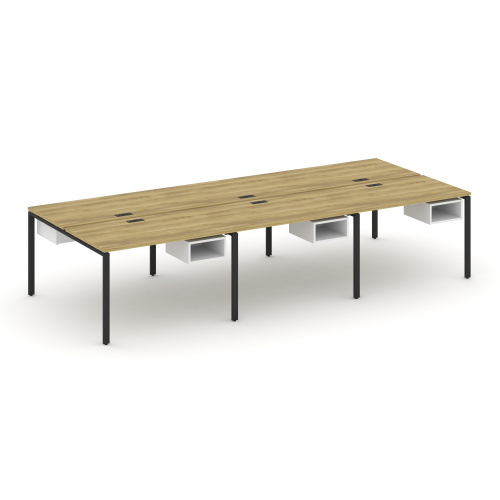 Бенч-система на 6 мест с подвесными тумбами Concept CN.DRS-143 фото 6