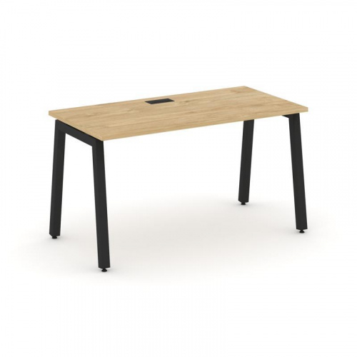 Style Project Стол письменный SN-5A.SP-005 Антрацит/Металл Белый 1780*600*750 фото 8