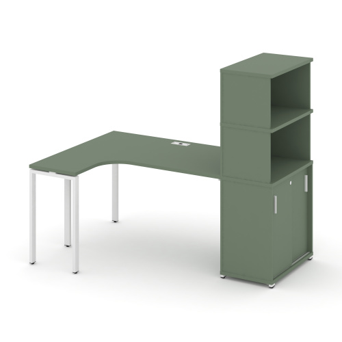 Стол эргономичный с опорным шкафом-купе Concept CN.SA-221(L) Стол эргономичный с опорным шкафом-купе Concept CN.SA-221(L)