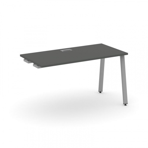 Style Project Стол-приставка к опор. элем. SN-6A.OPRS-014 Дуб Табак/Металл Белый 1580*700*750 фото 4