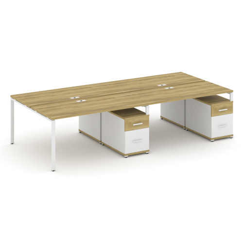 Бенч-система на 4 места с 2 опорными тумбами Concept CN.DRS-324 фото 11 Бенч-система на 4 места с 2 опорными тумбами Concept CN.DRS-324 фото 11