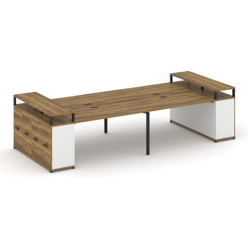 Бенч-система с опорными распашными шкафами Concept CN.DRS-267 фото 7 Бенч-система с опорными распашными шкафами Concept CN.DRS-267 фото 7