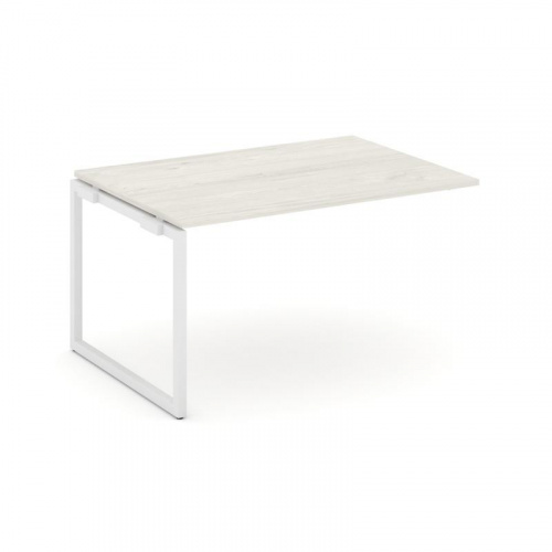 Style Project Проходной наб. элем. перег. стола SN-4O.NSPRG-003.3 Дуб Наварра/Металл Белый 1380*980* фото 27