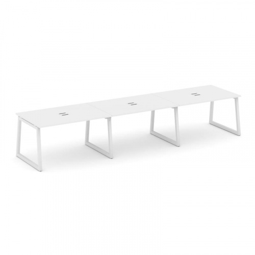 Style Project Стол переговорный SN-5T1.SPRG-024 Акация Лорка/Металл Антрацит/Заглушка Металл Антраци фото 18