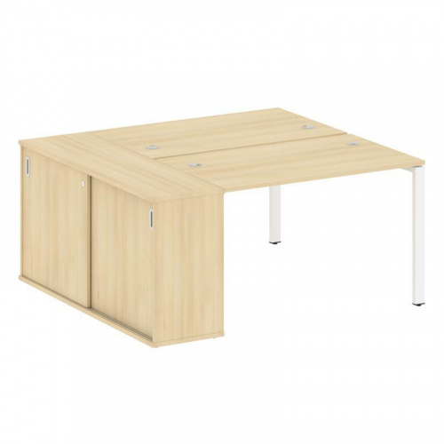 Бенч-система с шкафом-купе на П-обр. м/к Metal System БП.РС-СШК-1.2 Бенч-система с шкафом-купе на П-обр. м/к Metal System БП.РС-СШК-1.2