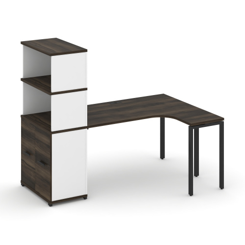 Стол эргономичный с опорным распашным шкафом Concept CN.SA-215(R) Стол эргономичный с опорным распашным шкафом Concept CN.SA-215(R)