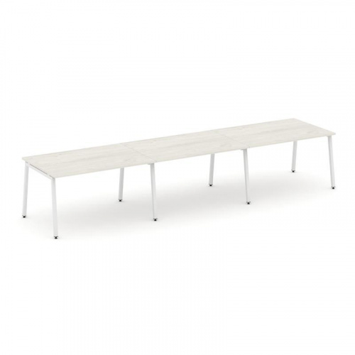 Style Project Стол переговорный SN-4A.SPRG-021.3 Белый/Металл Антрацит 2940*980*750 фото 23