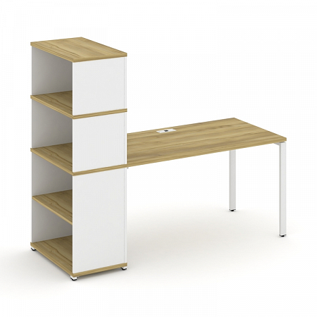 Стол офисный с опорным стеллажом Concept CN.SP-215