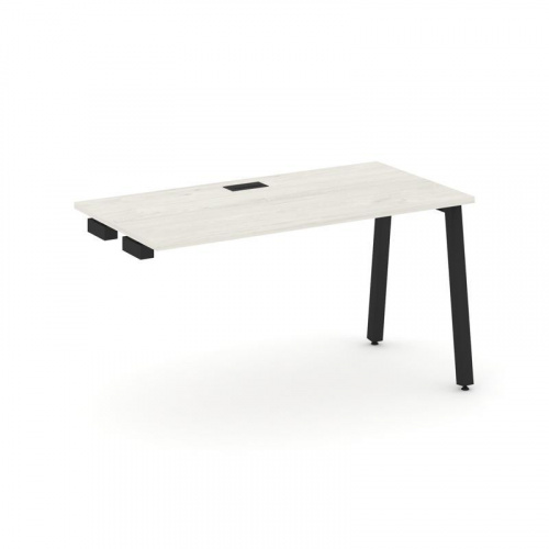 Style Project Стол-приставка к опор. элем. SN-5A.OPRS-013 Дуб Табак/Металл Белый 1380*700*750 фото 8 Style Project Стол-приставка к опор. элем. SN-5A.OPRS-013 Дуб Табак/Металл Белый 1380*700*750 фото 8