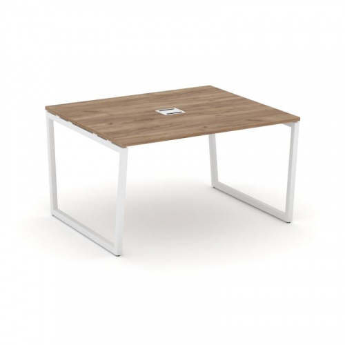 Style Project Стол переговорный SN-4T2.SPRG-034 Акация Лорка/Металл Антрацит/Заглушка Металл Антраци фото 10