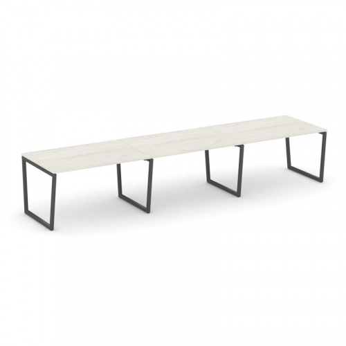 Style Project Стол переговорный SN-4T2.SPRG-021.3 Акация Лорка/Металл Антрацит 2940*980*750 фото 24