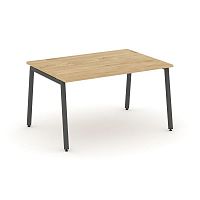 Style Project Стол переговорный SN-4A.SPRG-001.3 Тиквуд Светлый/Металл Антрацит 980*980*750